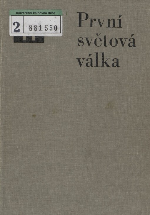 První světová válka