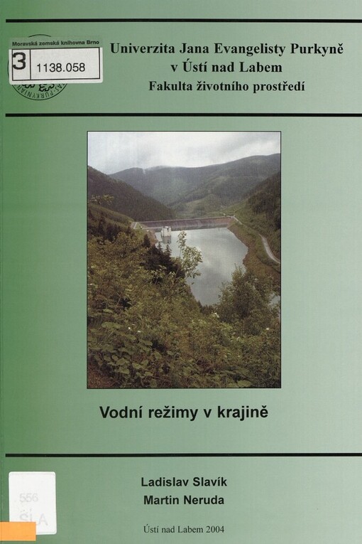 Vodní režimy v krajině