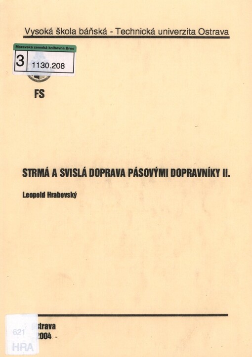 Strmá a svislá doprava pásovými dopravníky