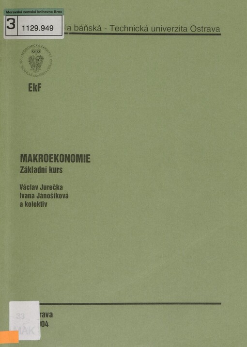 Makroekonomie: základní kurs