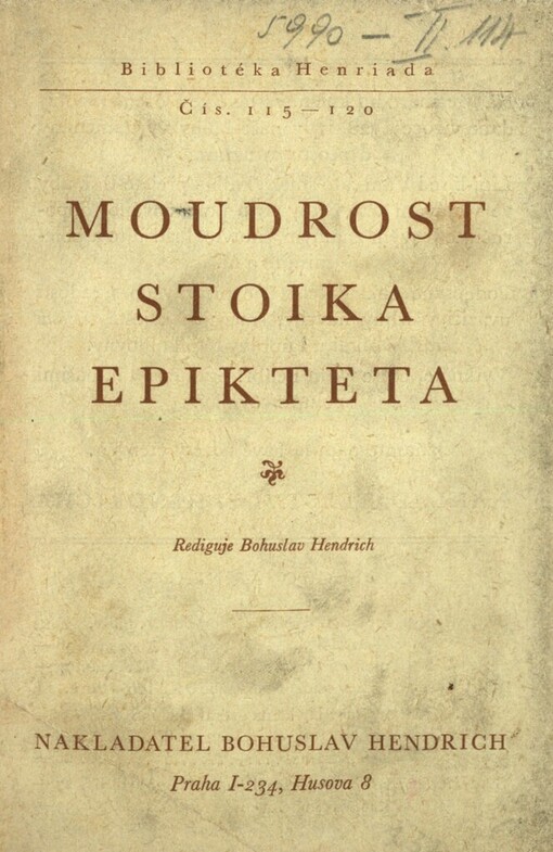 Moudrost stoika Epikteta