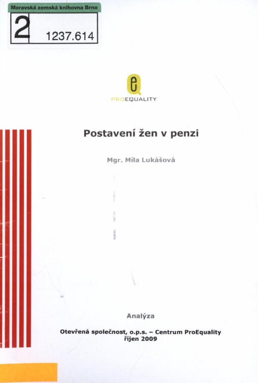 Postavení žen v penzi