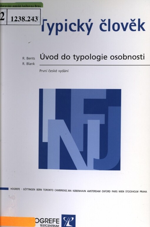 Typický člověk: úvod do typologie osobnosti