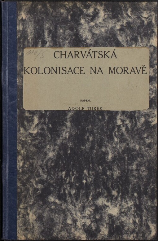 Charvátská kolonisace na Moravě