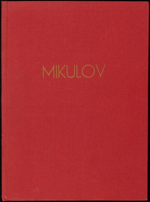 Mikulov : Městská památková reservace : Československo