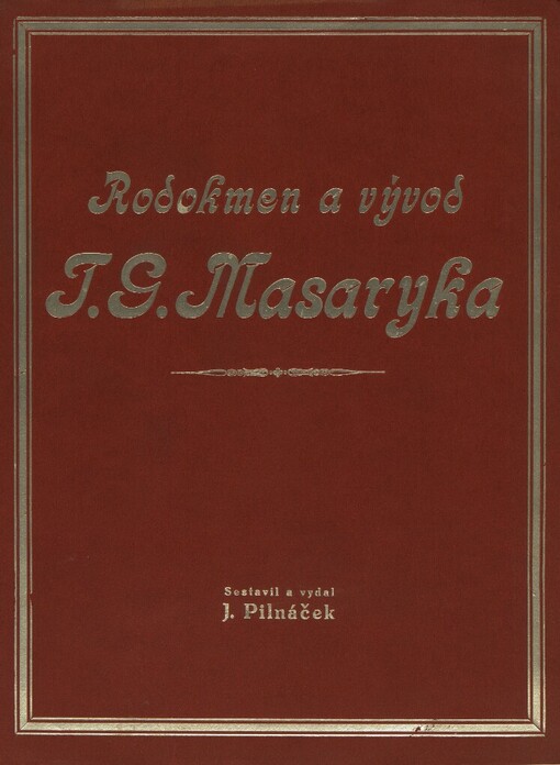 Rodokmen a vývod T.G. Masaryka