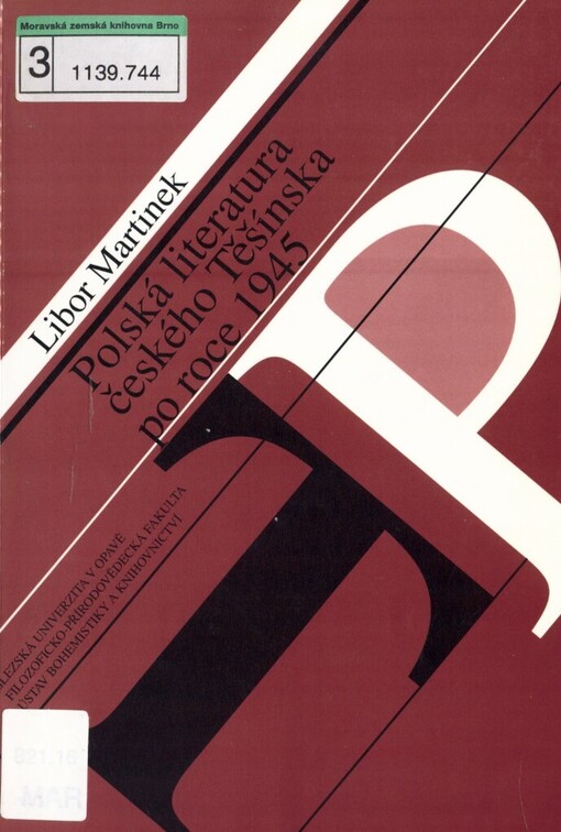 Polská literatura Českého Těšínska po roce 1945: soubor studií