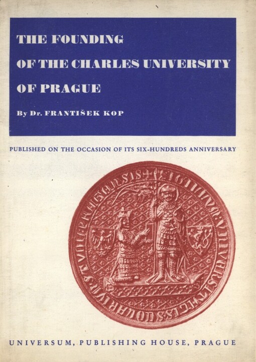 The Founding of the Charles University of Prague