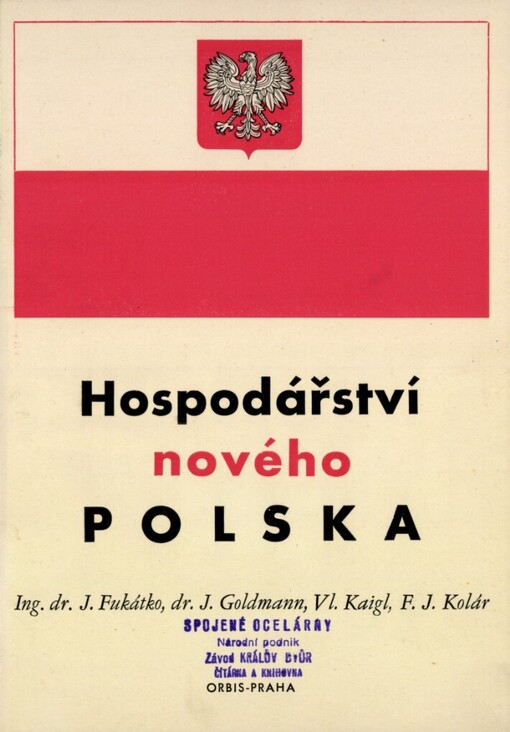 Hospodářství nového Polska :Sborník statí