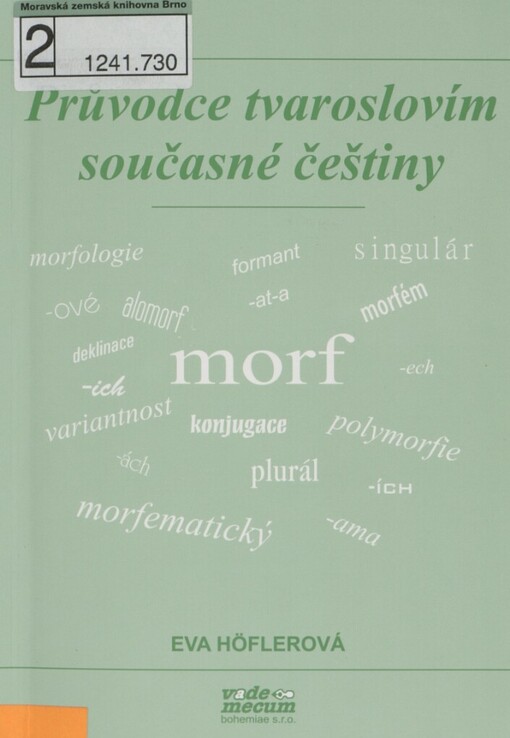 Průvodce tvaroslovím současné češtiny