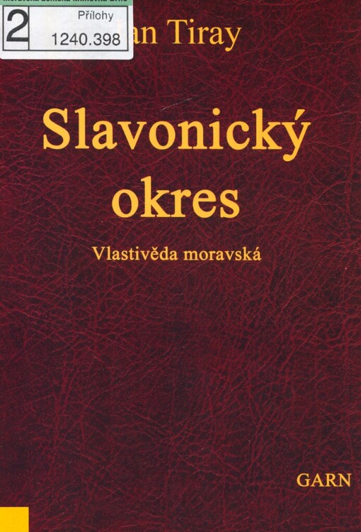 Slavonický okres
