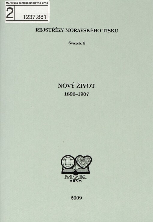 Nový život: 1896-1907