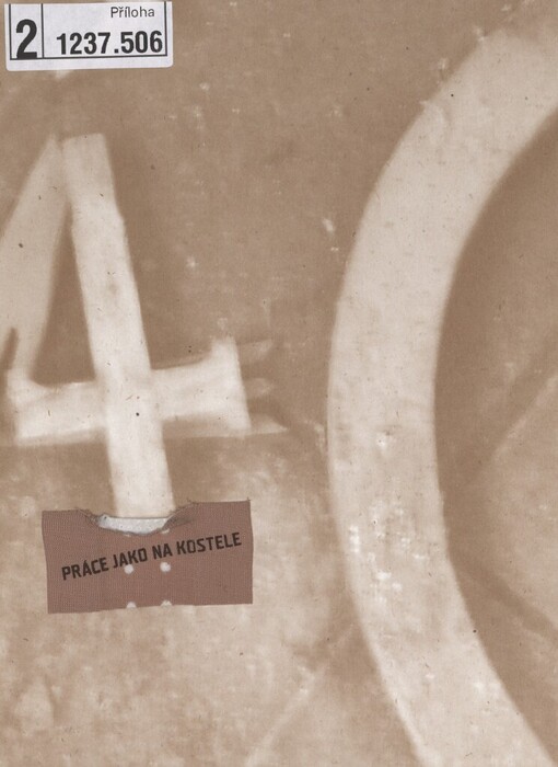 Práce jako na kostele