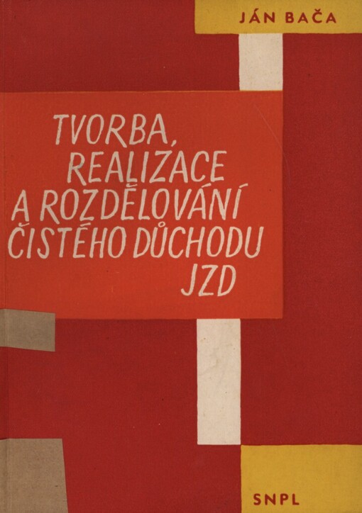 Tvorba, realizace a rozdělování čistého důchodu v jednotných zemědělských družstvech