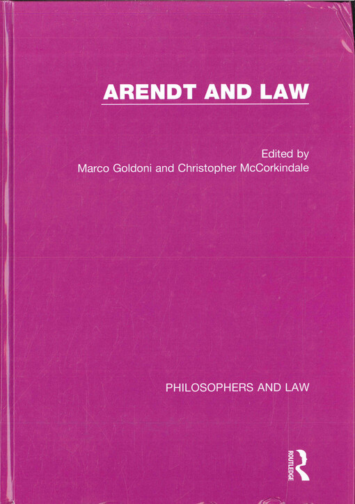 Arendt and law