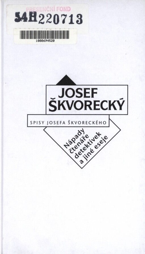 Nápady čtenáře detektivek a jiné eseje