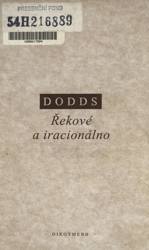 Řekové a iracionálno