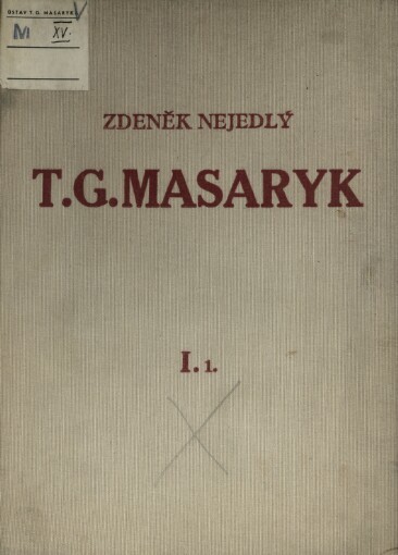T.G. Masaryk: 1850-1882