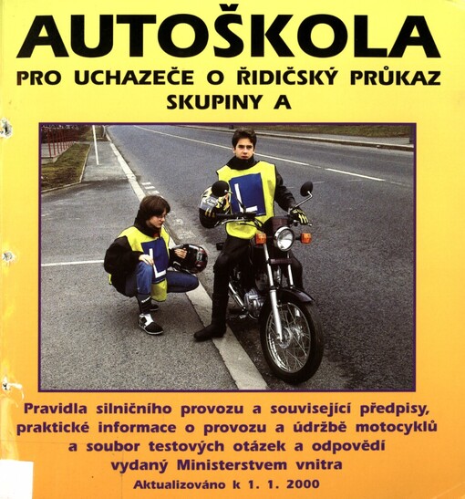 Autoškola pro uchazeče o řidičský průkaz skupiny A