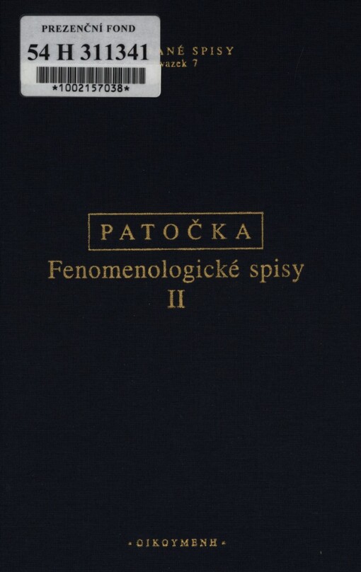 Fenomenologické spisy