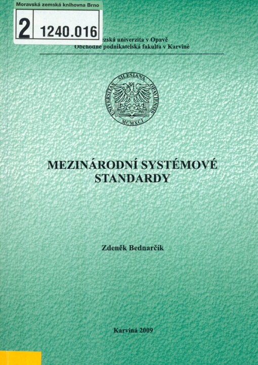 Mezinárodní systémové standardy