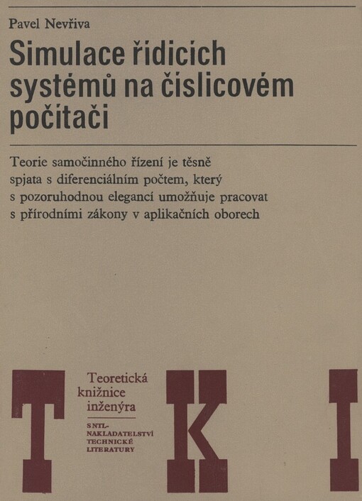 Simulace řídicích systémů na číslicovém počítači