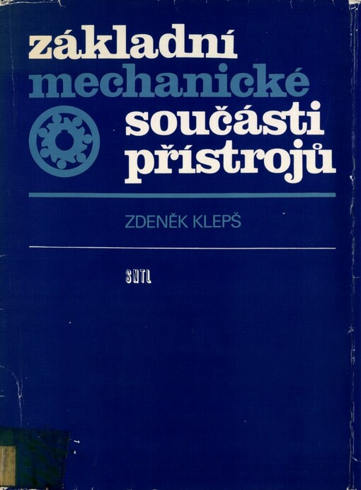 Základní mechanické součásti přístrojů