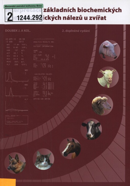 Interpretace základních biochemických a hematologických nálezů u zvířat