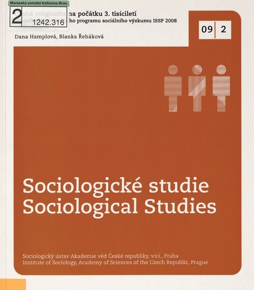 Česká religiozita na počátku 3. tisíciletí: výsledky Mezinárodního programu sociálního výzkumu ISSP 2008 - Náboženství