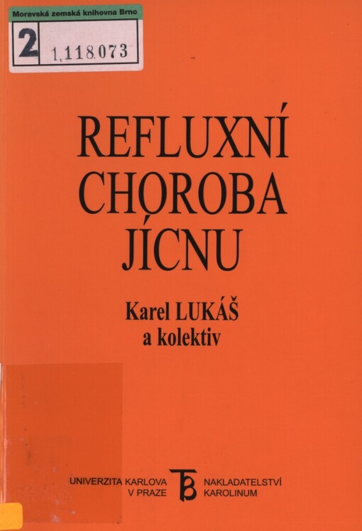 Refluxní choroba jícnu