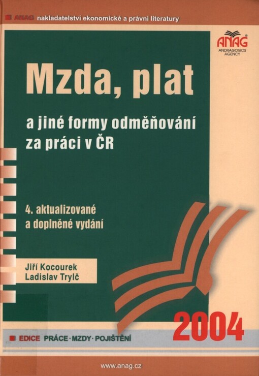 Mzda, plat a jiné formy odměňování za práci v ČR