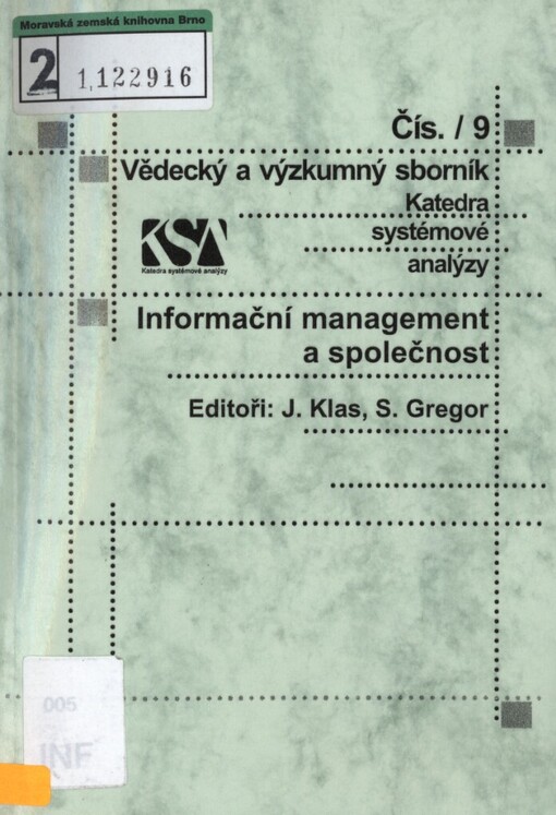 Informační management a společnost