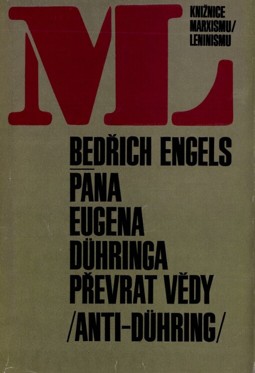 Pana Eugena Dühringa převrat vědy (Anti-Dühring): s dodatkem přípravných prací a vybraných dopisů
