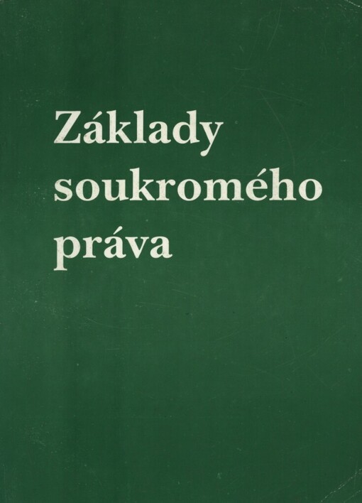 Základy soukromého práva