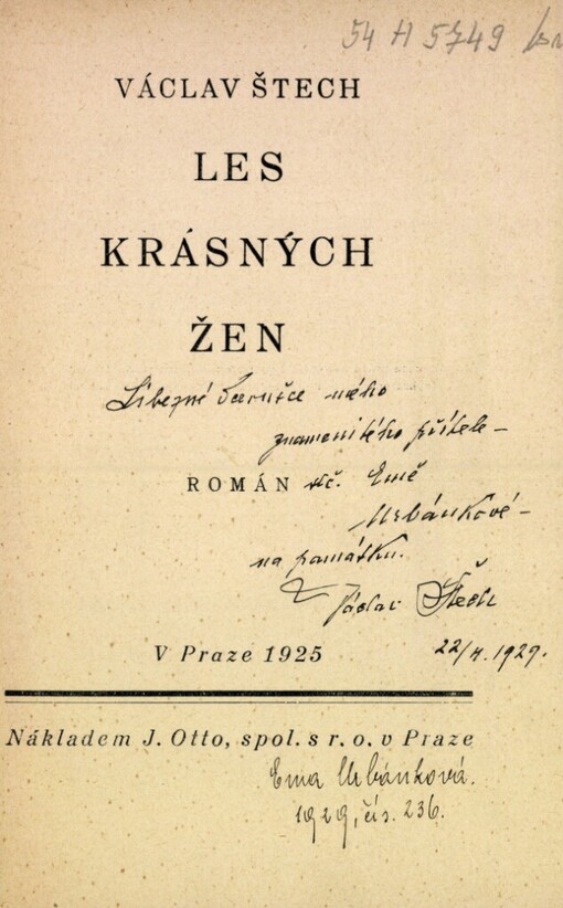 Les krásných žen: román