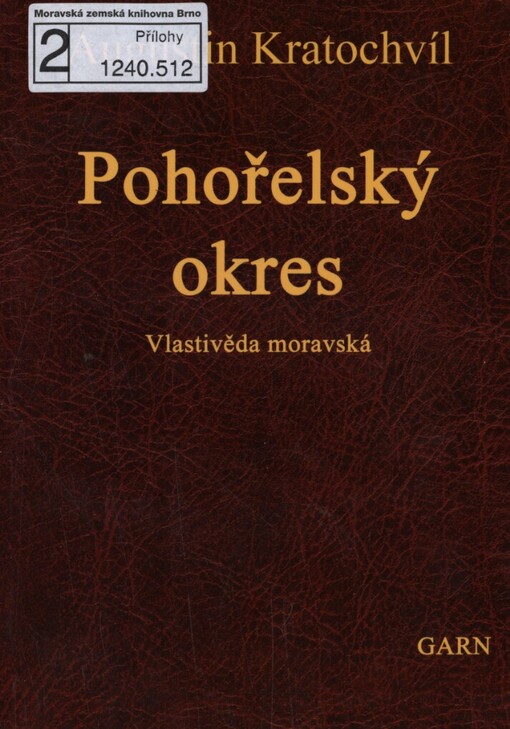 Pohořelský okres