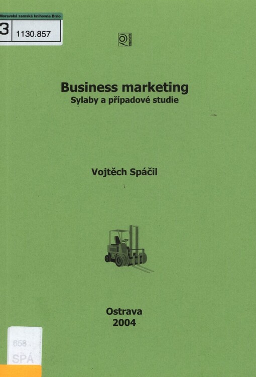 Business marketing: sylaby a případové studie