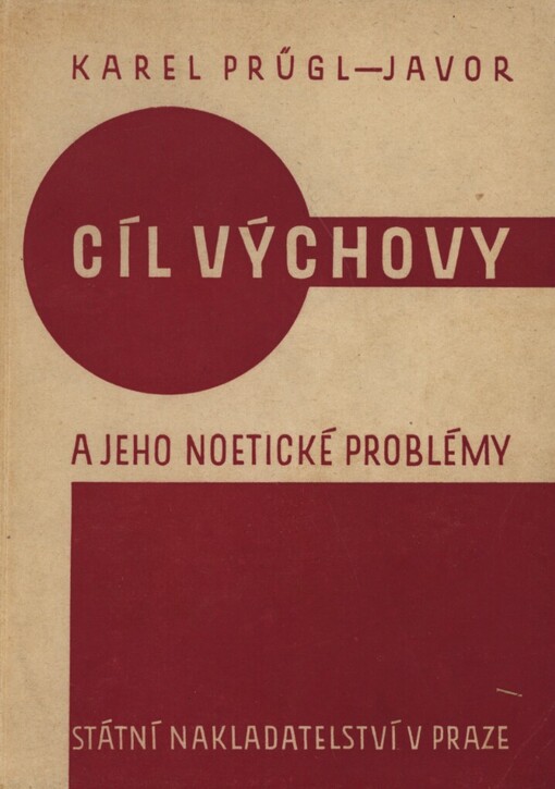 Cíl výchovy a jeho noetické problémy