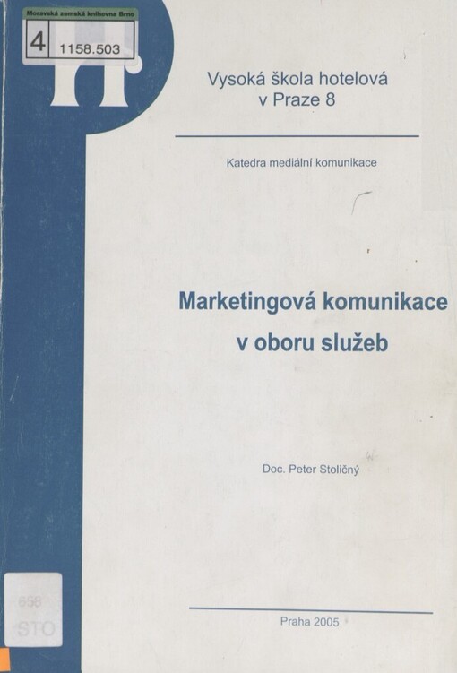 Marketingová komunikace v oboru služeb