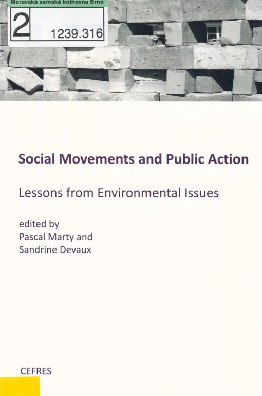 Social movements and public action: lessons from environmental issues
