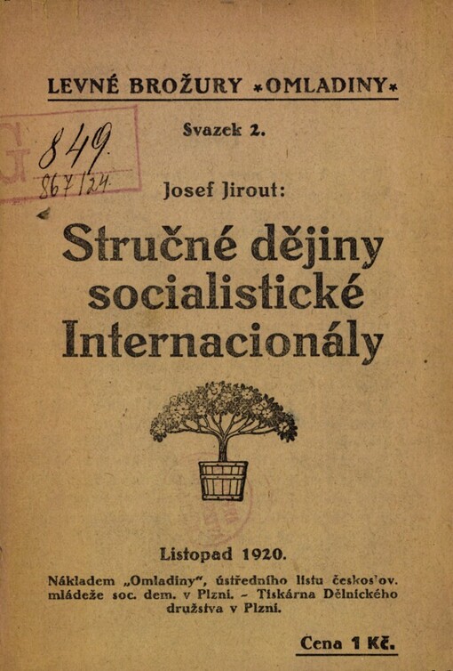 Stručné dějiny socialistické Internacionály