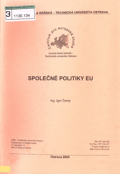 Společné politiky EU