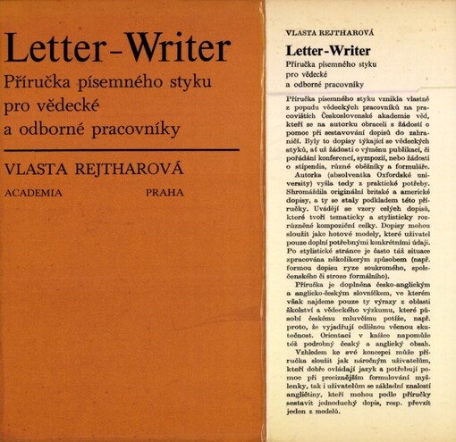 Letter-Writer: Příručka písemného styku pro vědecké a odborné pracovníky