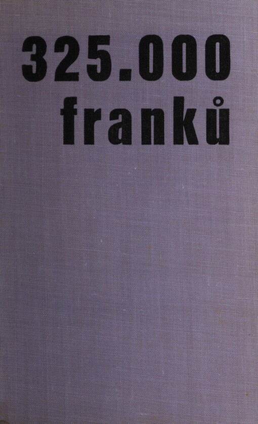 325 000 franků