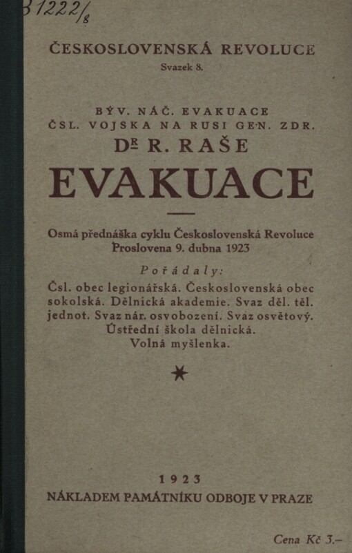 Evakuace :Osmá přednáška cyklu 