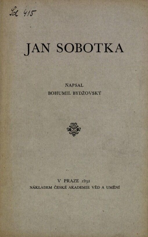 Jan Sobotka