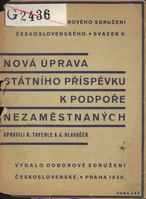 Nová úprava státního příspěvku k podpoře nezaměstnaných