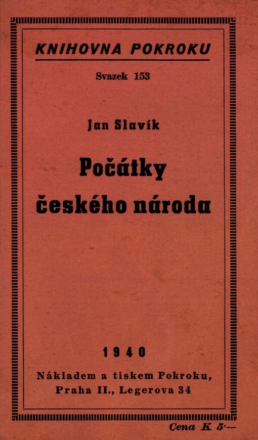 Počátky českého národa