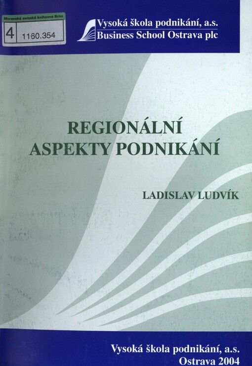 Regionální aspekty podnikání