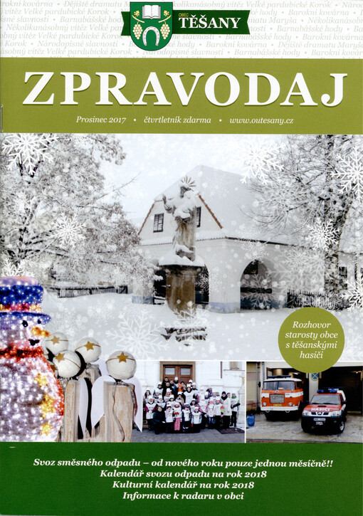 Zpravodaj : obec Těšany